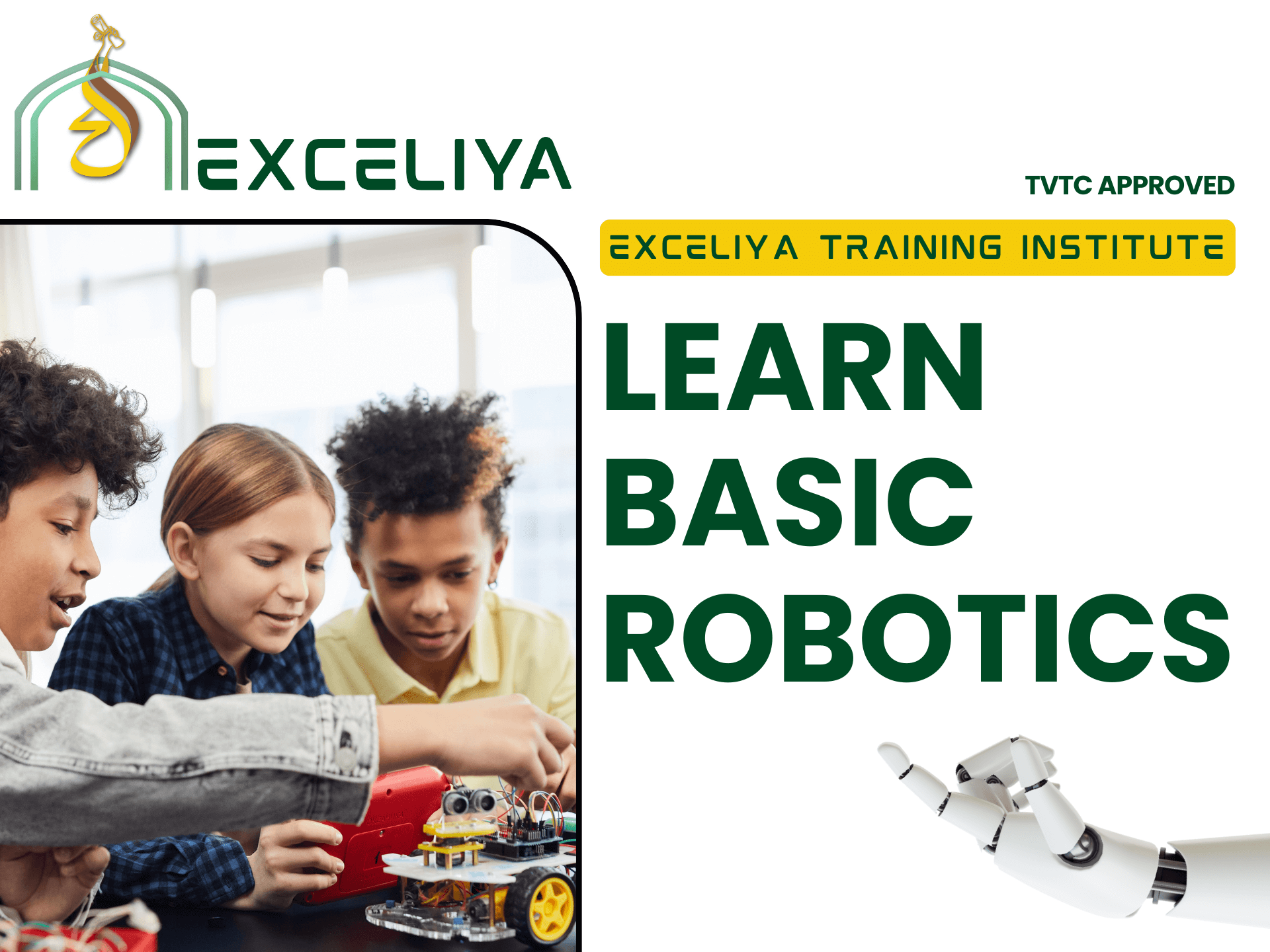 Basic Level Robotics Loading Course Details - Exceliya Training Center
